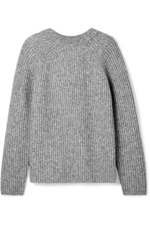 Helmut Lang | Ghost ribbed-knit sweater | NET-A-PORTER.COM