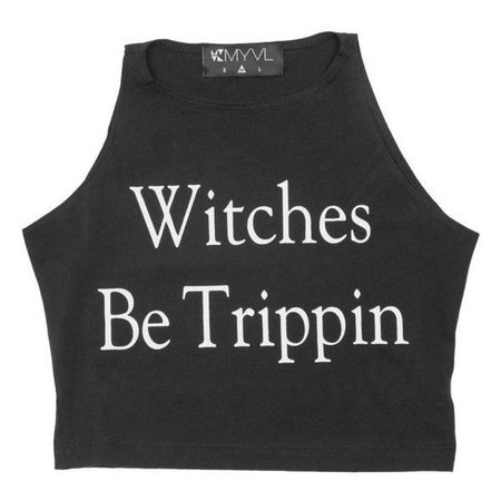 Witches Be Trippin Crop Top