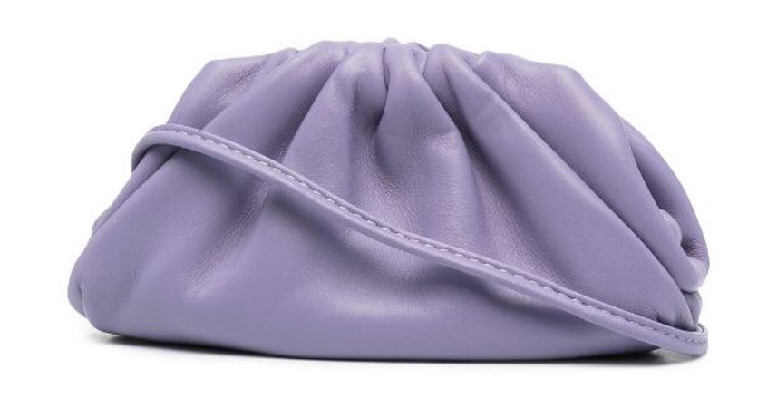 bottega veneta the pouch in lilac