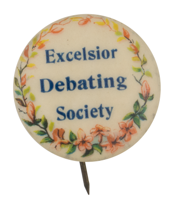 Excelsior Debating Society | Busy Beaver Button Museum