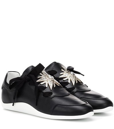 Sporty Viv leather sneakers