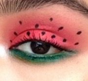 watermelon eyeshadow