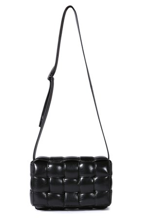 Женская сумка BOTTEGA VENETA черная цвета — купить за 141000 руб. в интернет-магазине ЦУМ, арт. 591970/VA9L1