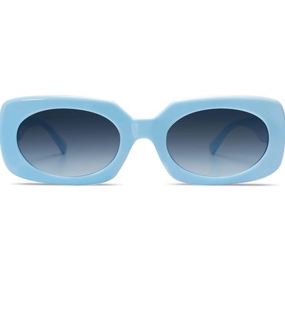 blue sunglasses