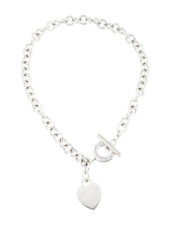 Tiffany & Co. Heart Tag Toggle Necklace - Necklaces - TIF89125 | The RealReal