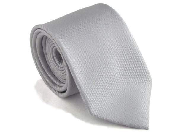 Silver Neck Tie