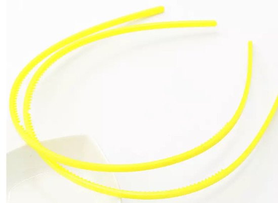 yellow head band