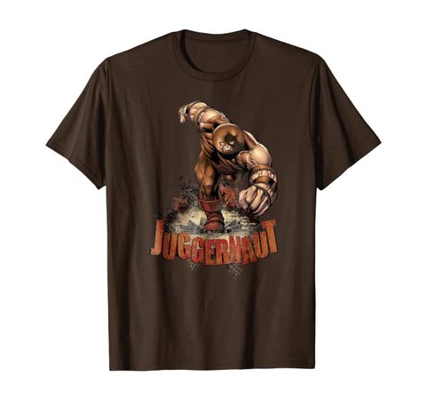 Amazon.com: Marvel X-Men The Juggernaut Grunge Smash T-Shirt: Clothing