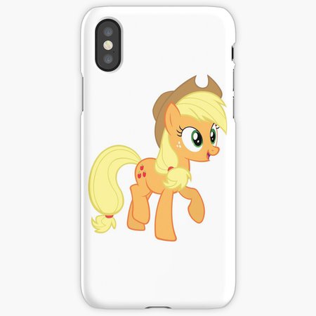 "MLP Applejack" iPhone Case & Cover by watermelonecats | Redbubble