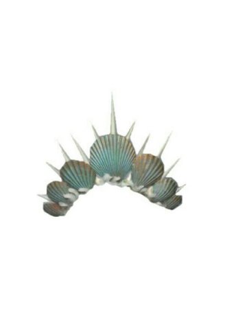 shell mermaid crown