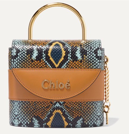 Chloe Snake Effect Bag