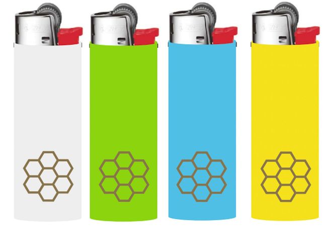 1.2 Bic - Hunny Pot Lighter - Assorted Colours | The Hunny Pot Cannabis Co. (495 Welland Ave, St. Catherines) St. Catharines ON | Dutchie