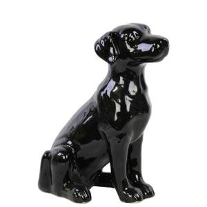 Urban Trends Collection 13.00 in. H Figurine Decorative Sculpture in Black Gloss-45007 - The Home Depot