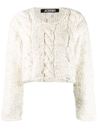 Jacquemus La Maille Lima sweater - Neutrals