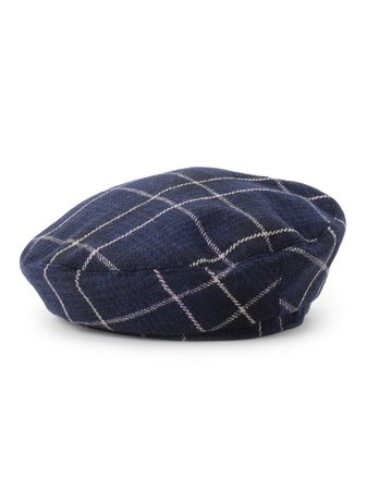 チェックベレー帽（帽子/ベレー帽）｜PINK-latte（ピンク ラテ）の通販｜ファッションウォーカー