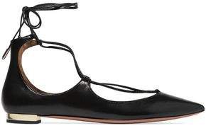 Christy Leather Point-toe Flats