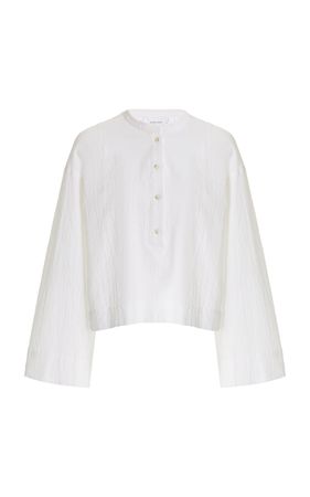 Hastings Cropped Organic Cotton Tunic Top By Bondi Born | Moda Operandi