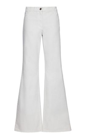 Cotton Flared-Leg Jeans By Magda Butrym | Moda Operandi