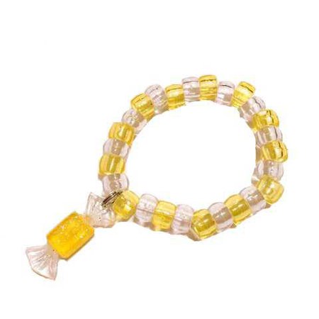 lemon yellow bracelet