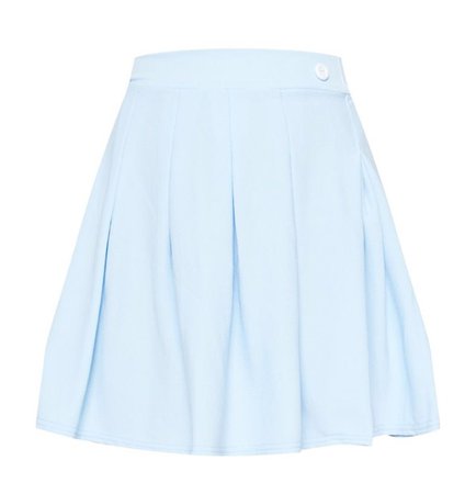 Pastel Blue Tennis Skirt