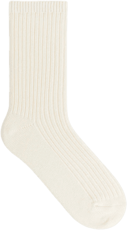 Arket cream socks