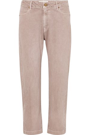 The Great | The Rambler cropped high-rise jeans | NET-A-PORTER.COM