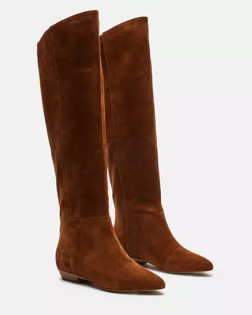 KATANA Rust Suede Knee High Boot | Women's Boots – Steve Madden