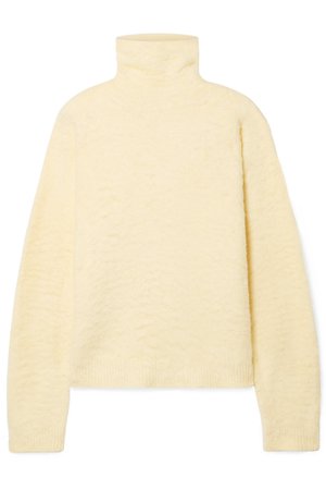 Acne Studios | Kristel cotton-blend turtleneck sweater | NET-A-PORTER.COM