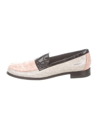 Pierre Hardy Embossed Colorblock Loafers - Shoes - PIE27252 | The RealReal