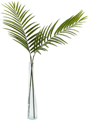 Faux Palm Plant Leaf | Decorist