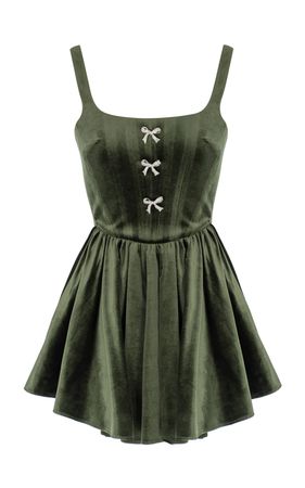 NEW ARRIVALS Marie A. İn Versailles Green Dress