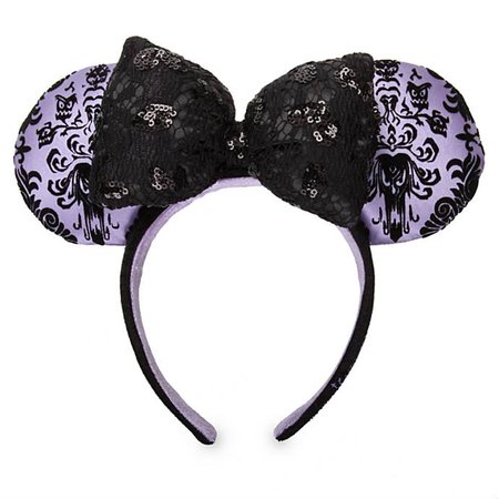 The Haunted Mansion Wallpaper Ear Headband for Adults