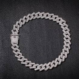 silver iced out chain - Google Search