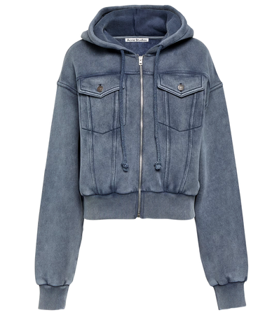 ACNE STUDIOS Cotton fleece jacket $668