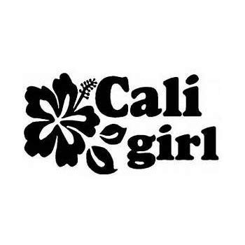 Cali Girl Text