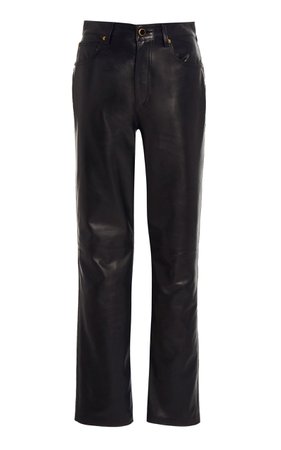 Victoria Leather Pants by Khaite | Moda Operandi