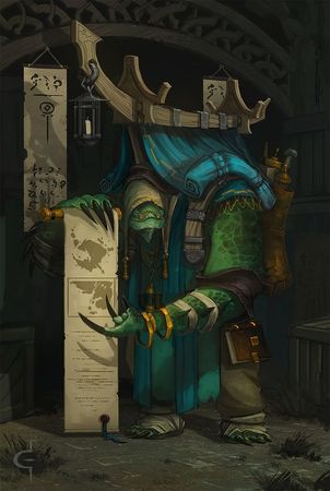 The Map Merchant, Graey Erb fantasy monster