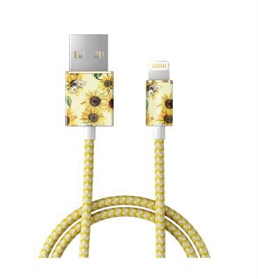 Fashion Cable, 1m Sunflower Lemonade | iDeal Of Sweden