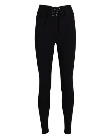 Year of Ours Ribbed Football Leggings | INTERMIX®