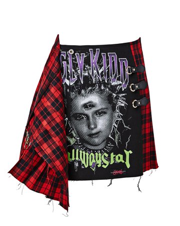 Ugly Kidd Skirt Red from Skoot