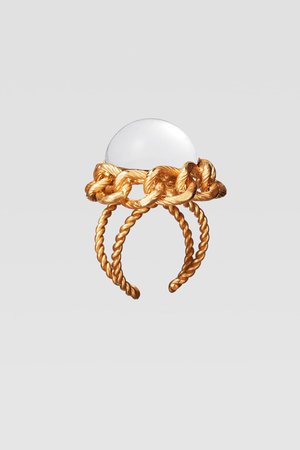 PACK OF LIMITED EDITION STONE RINGS - View All-ACCESSORIES-WOMAN | ZARA United States