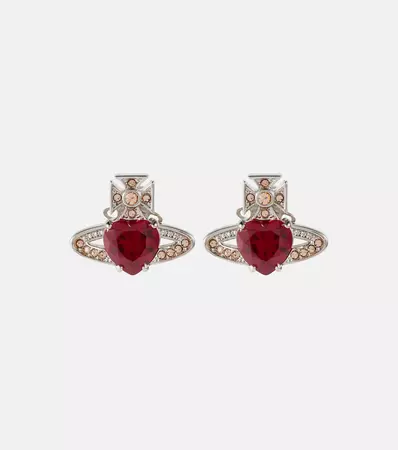 Vivienne Westwood - Crystal-embellished earrings | Mytheresa