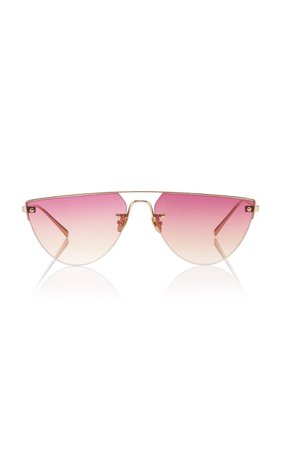 Spektre Corsaro D-Frame Gold-Tone Sunglasses