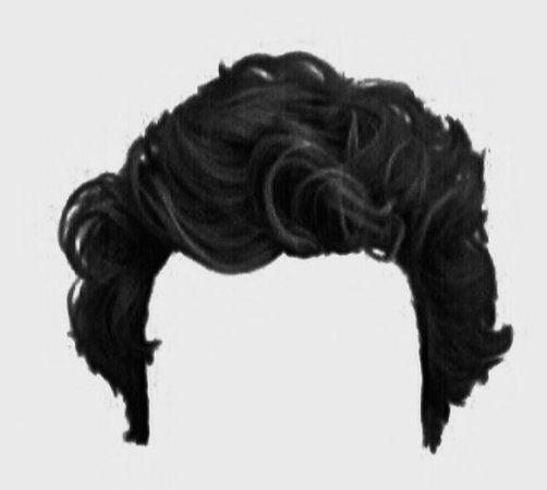 gorgeous black curly hair