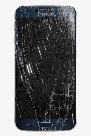 Android phone cracked broken screen