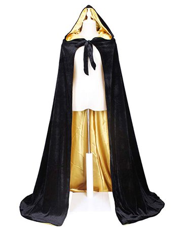 Amazon.com: LuckyMjmy Velvet Renaissance Medieval Cloak Cape lined with Satin (Small, Red): Clothing