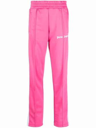 Shop Palm Angels straight-leg track pants with Express Delivery - FARFETCH