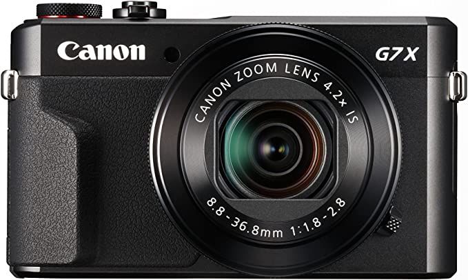Amazon.com : Canon PowerShot Digital Camera [G7 X Mark II] with Wi-Fi & NFC, LCD Screen, and 1-inch Sensor - Black, 100-1066C001 : Electronics