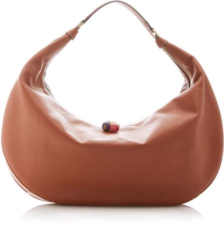 Staud Large Shasha Leather Hobo Shoulder Bag