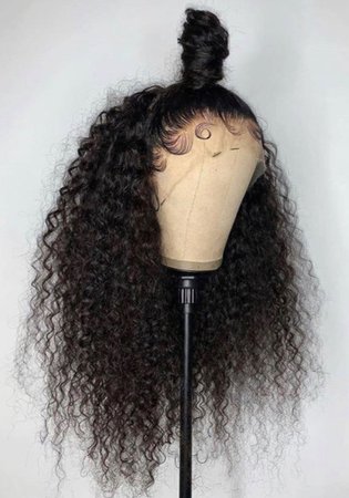 curly long wig